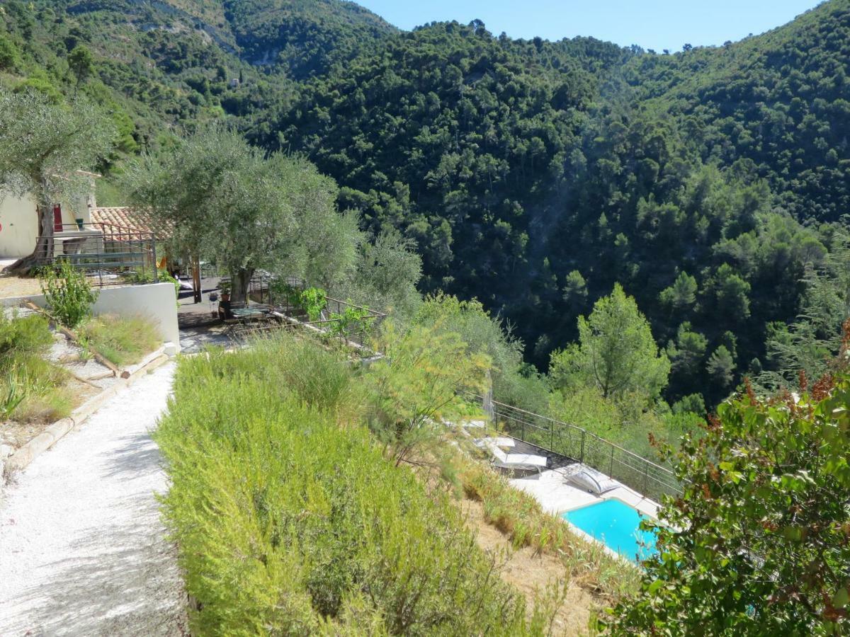 Villa Les Figaires L'Escarene Esterno foto