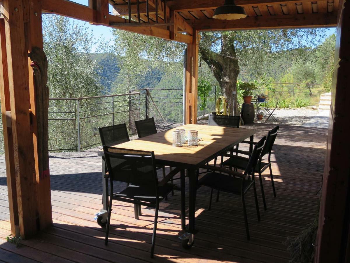 Villa Les Figaires L'Escarene Esterno foto